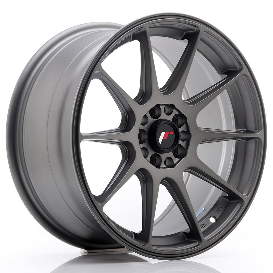 Japan Racing JR-11 17x8.25" 5x100/108 ET35, Gunmetal
