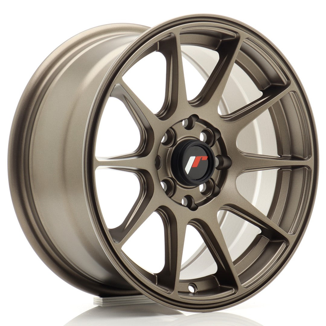 Llanta Japan Racing JR-11 15x7" 4x100/4x114.3 ET30 bronce