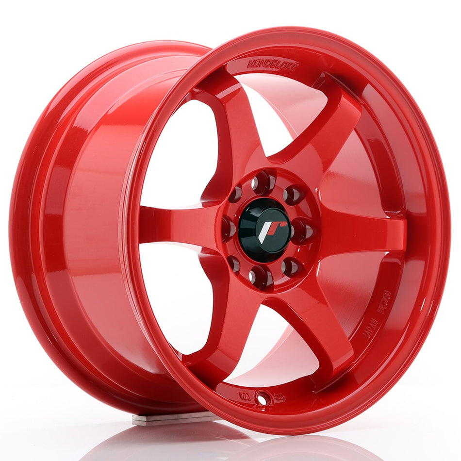 Japan Racing JR-3 15x8" 4x100/108 ET25, Red