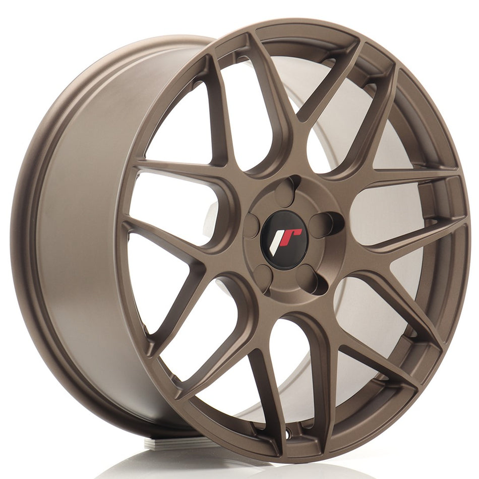 Japan Racing JR-18 18x8.5" (5 hole custom PCD) ET20-45, Bronze