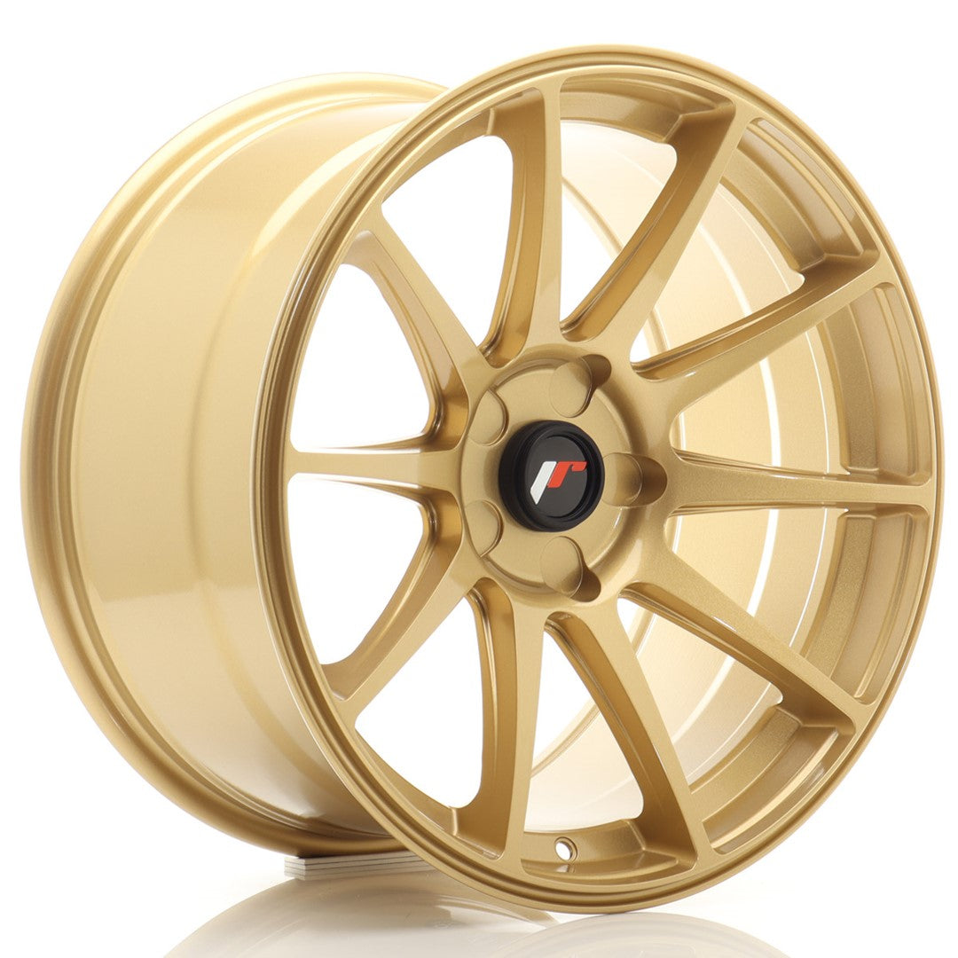 Llanta Japan Racing JR-11 Extreme Concave 18x9,5" 5 tornillos a medida ET20-30 dorado