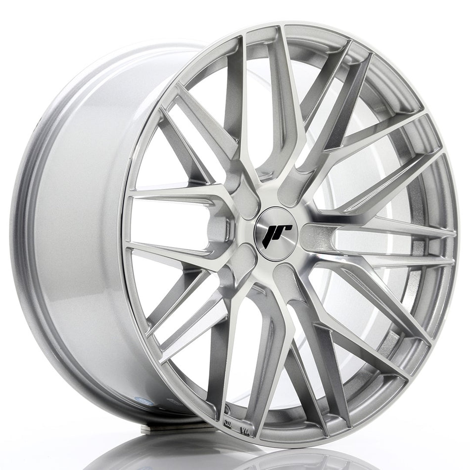 Japan Racing JR-28 Extreme Concave 19x9.5" (5 hole custom PCD) ET20-40, Silver