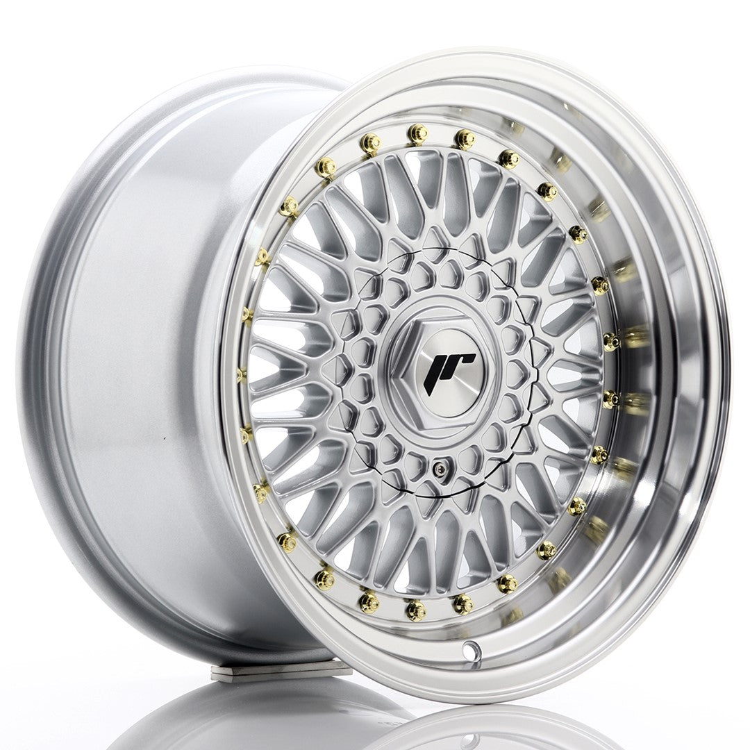Llanta Japan Racing JR-9 16x9" 4x100/4x108 ET20 plata
