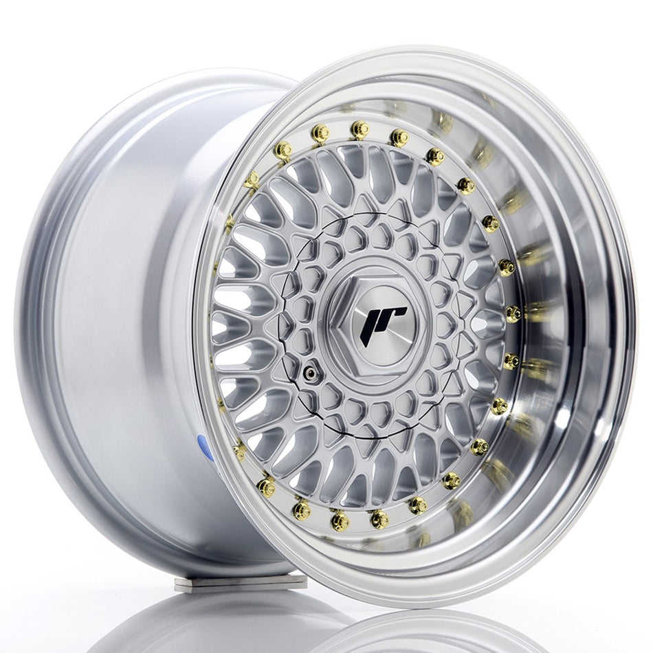 Japan Racing JR-9 15x9" (4 & 5 hole custom PCD) ET10, Silver