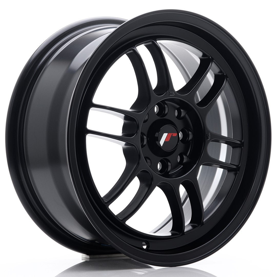 Llanta Japan Racing JR-7 16x7" 4x100/4x114.3 ET38 negro mate