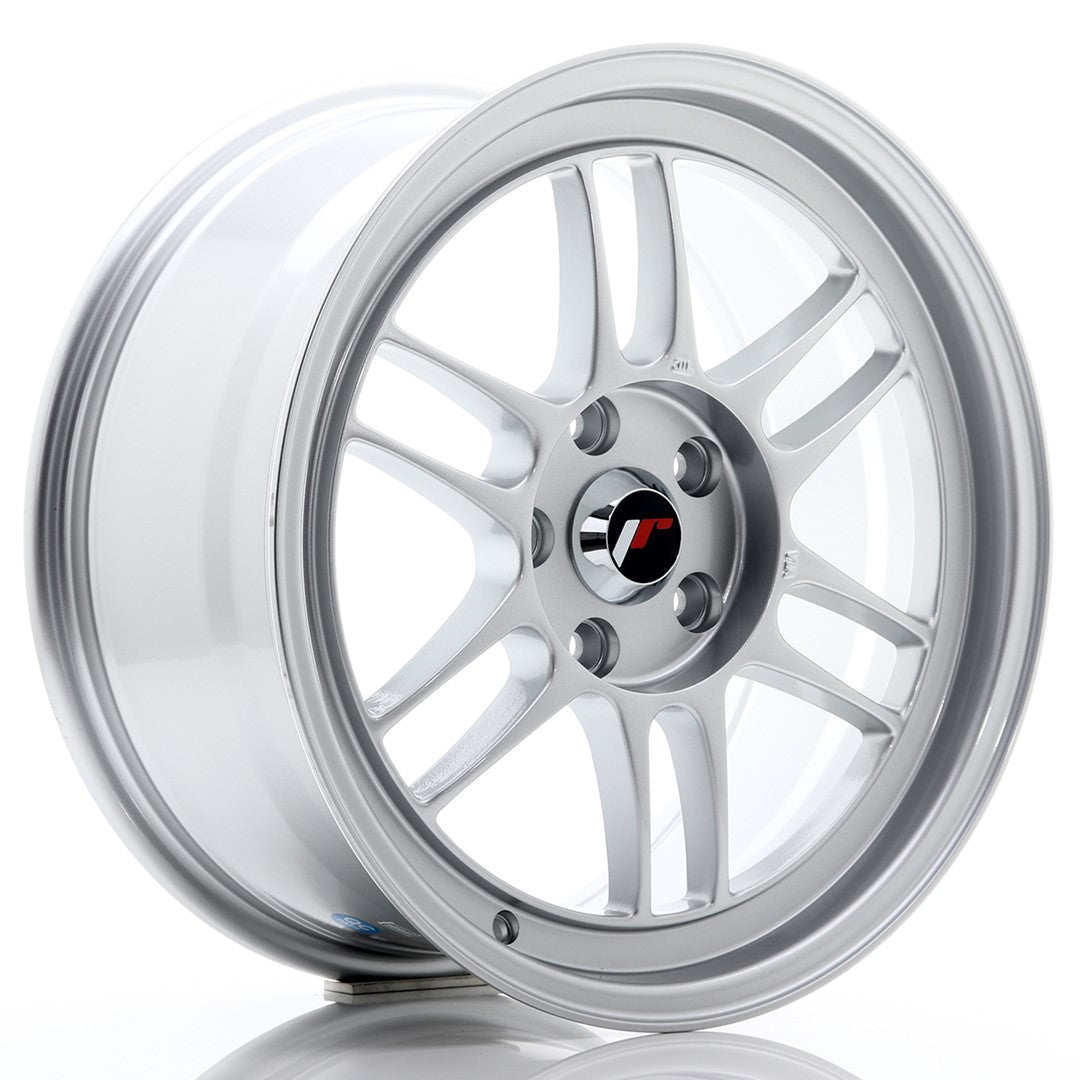 Llanta Japan Racing JR-7 17x8" 5x100 ET35 plata