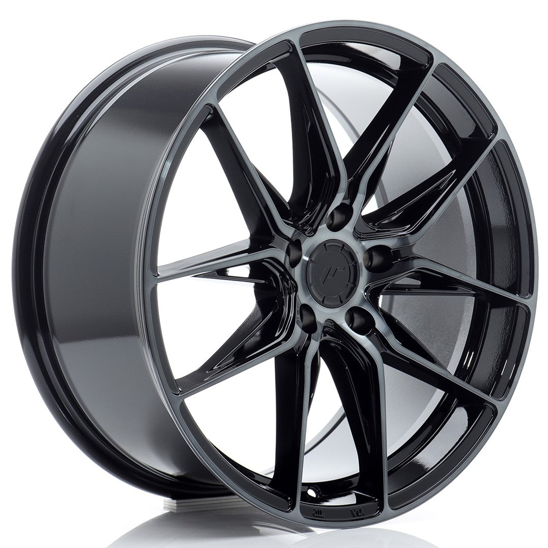Llanta Japan Racing JR-44 18x8" 5x112 ET42 negro brillo / frontal tintado