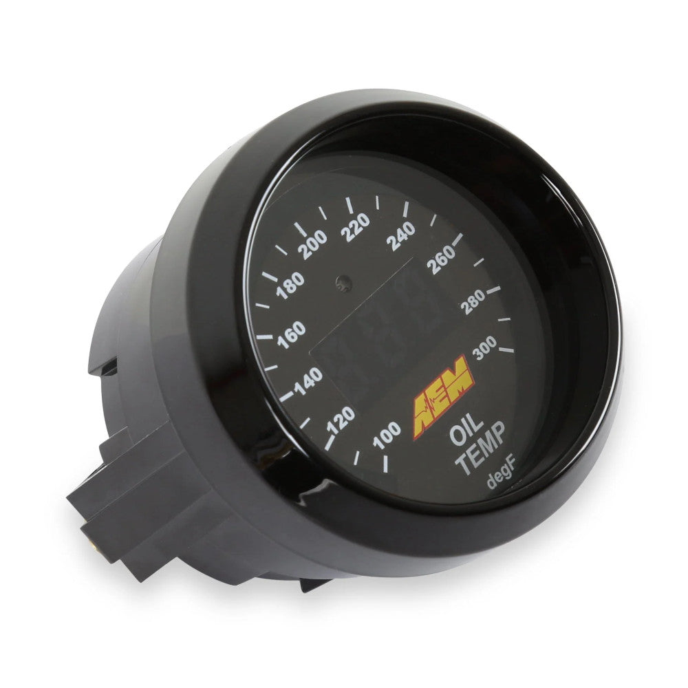 Reloj de temperatura de agua o aceite AEM Classic (300 °F)