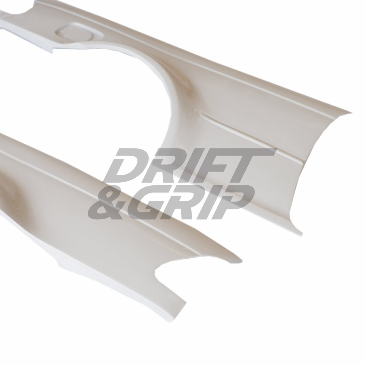 Aletas traseras réplica M3 para BMW E46 +1 cm (L+R) fibra