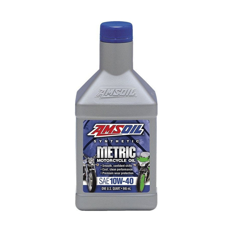 AMSOIL aceite de motor 10W-40 para moto 0,946 L