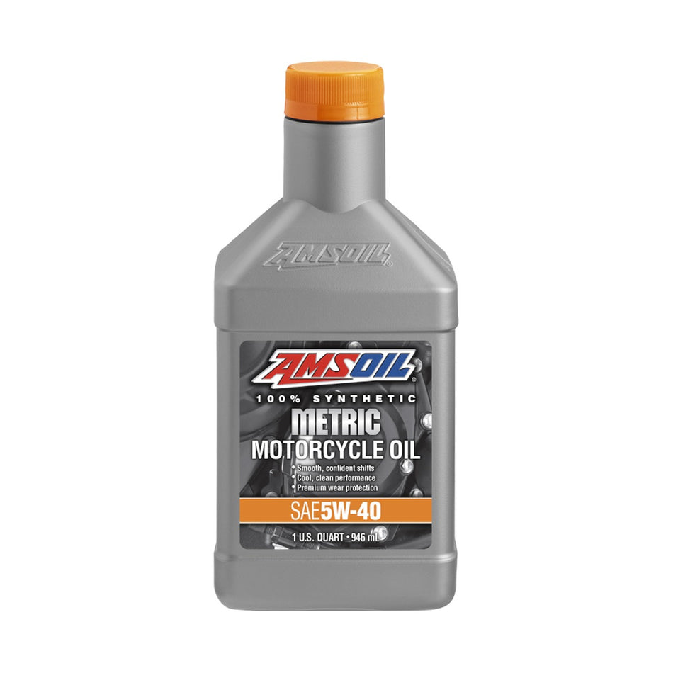 AMSOIL aceite de motor 5W-40 para moto 0,946 L