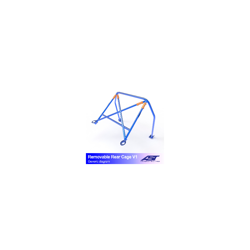 Arco trasero AST Audi A3 / S3 (8V) (4 puertas sedán Quattro) Rear Cage V1 (X-Design)