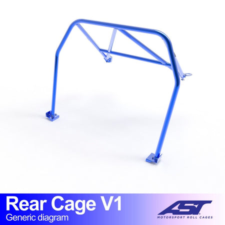 Arco trasero AST Mazda MX-5 (NC) (2 puertas roadster) Rear Cage V1 (V-Design)