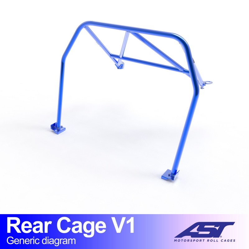 Arco trasero AST Mazda RX-7 (FD) (3 puertas coupé) Rear Cage V1 (V-Design)