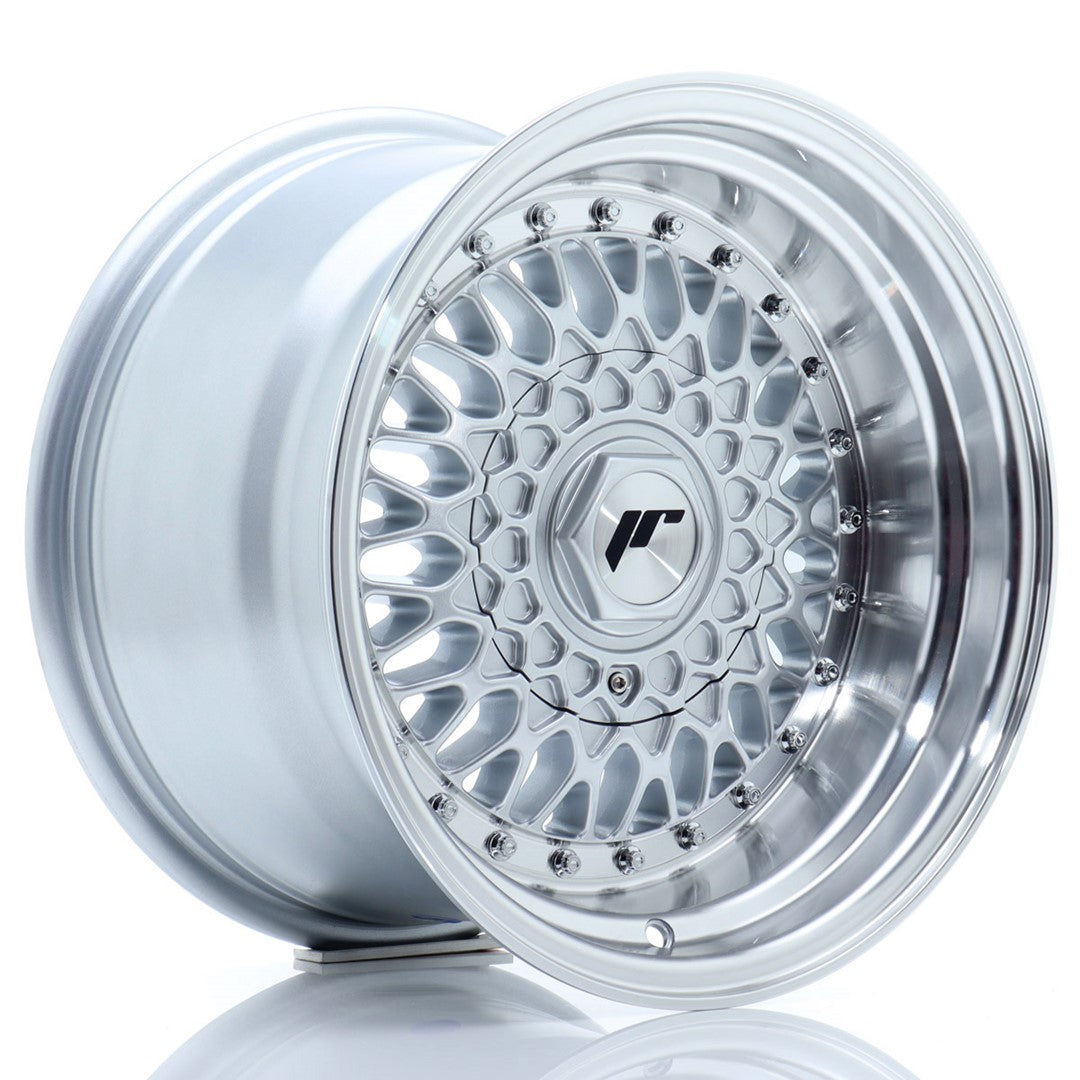 Llanta Japan Racing JR-9 15x9" 4x100/4x108 ET10 plata