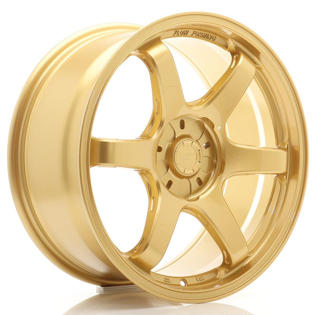 Llanta Japan Racing SL-03 Super Light 18x8,5" 5 tornillos a medida ET20-42 dorado