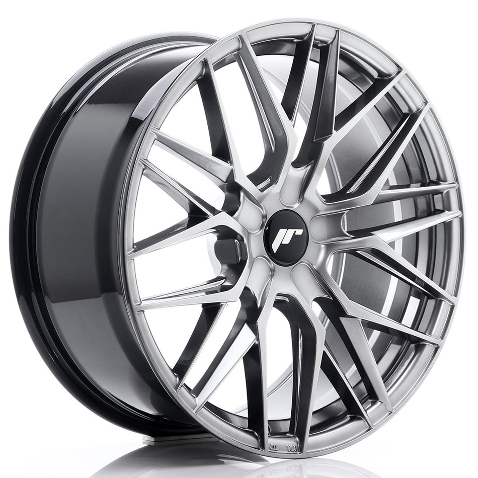 Japan Racing JR-28 19x8.5" (5 hole custom PCD) ET20-40, Hyper Black