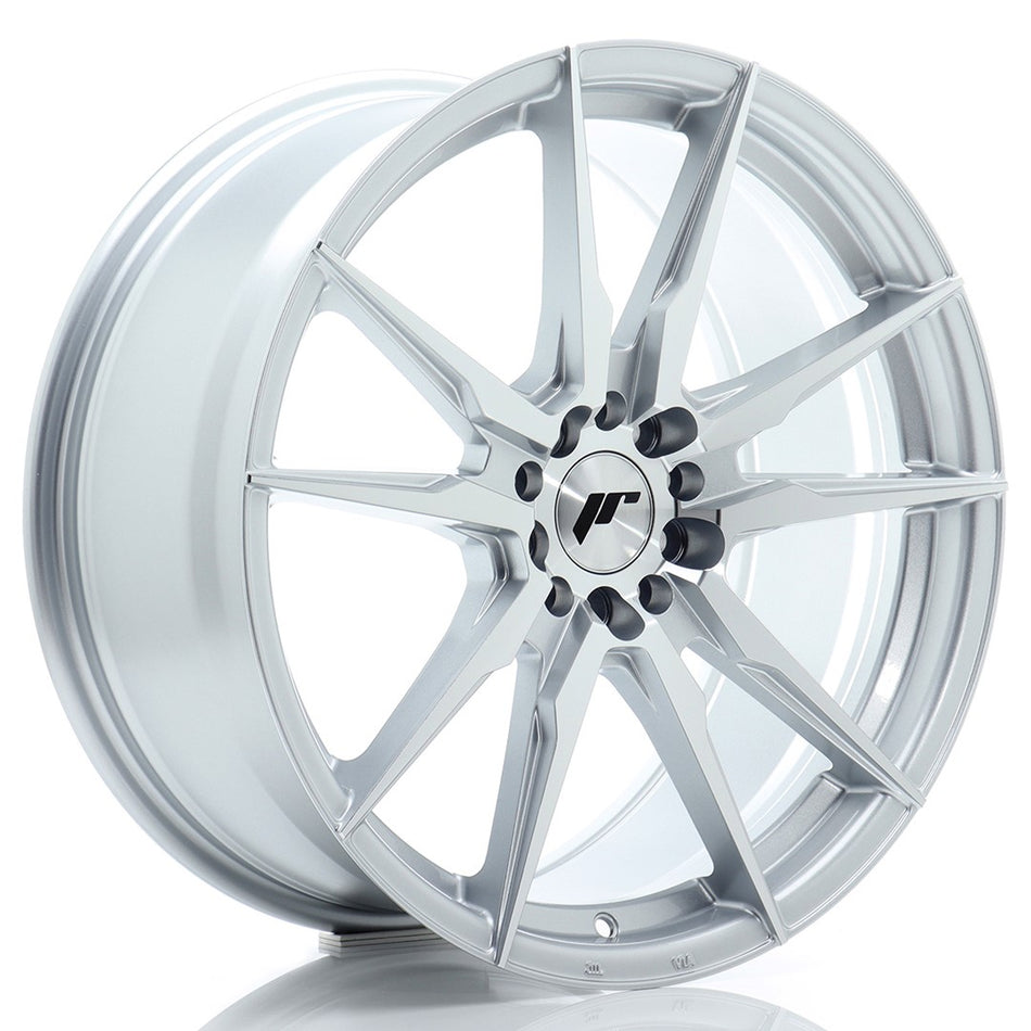 Japan Racing JR-21 19x8.5" 5x112/114.3 ET45, Machined Silver