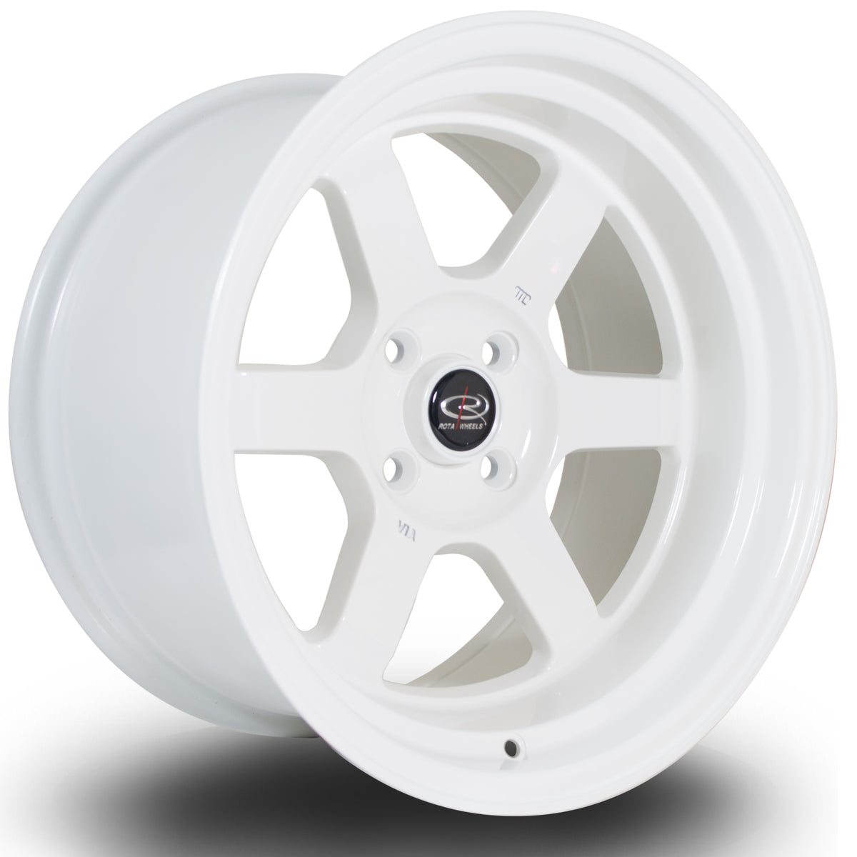 Llanta Rota Grid V 16x9" 4x100 ET0 blanco