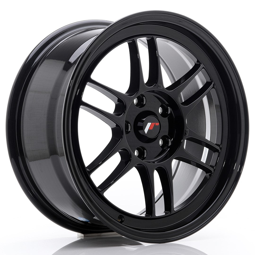 Llanta Japan Racing JR-7 17x8" 5x114.3 ET35 negro
