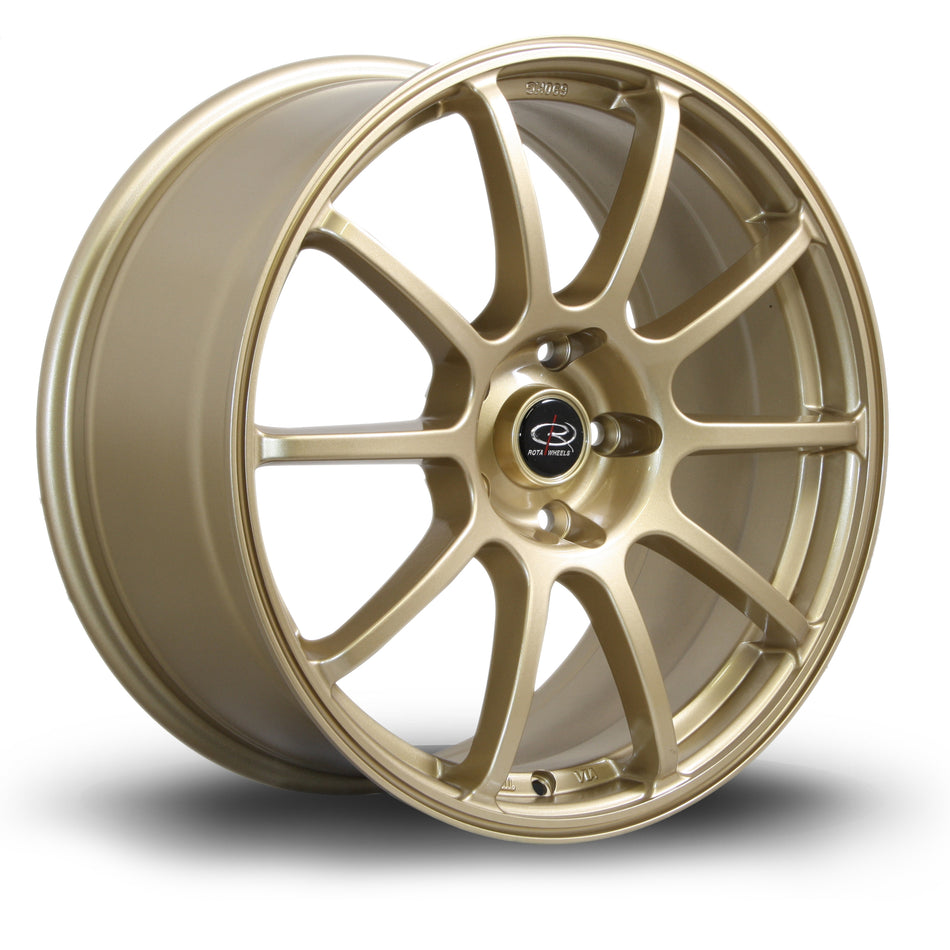 Rota Force 18x8.5" 5x114.3 ET48, Gold