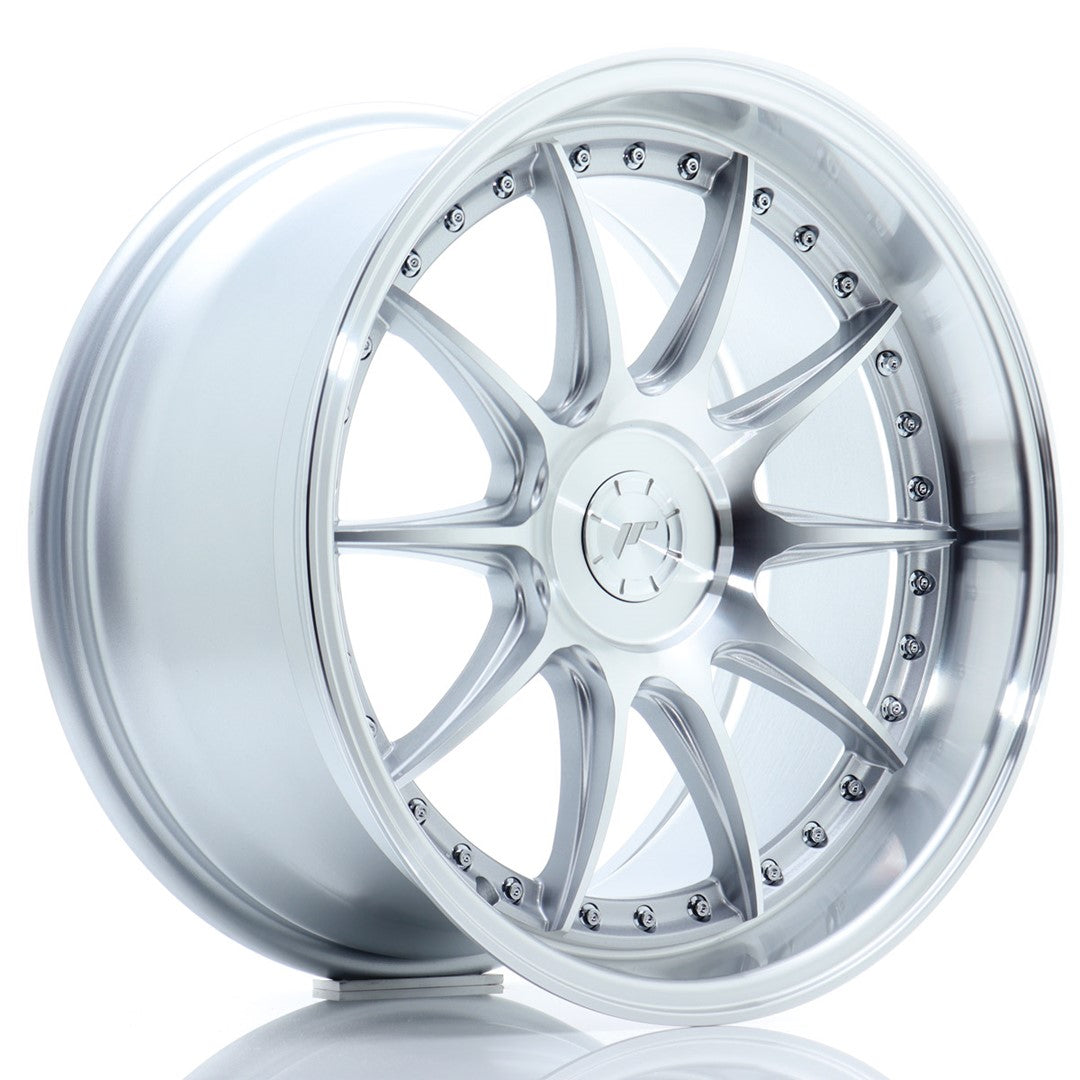 Llanta Japan Racing JR-41 18x9,5" 5 tornillos a medida ET15-35 plata