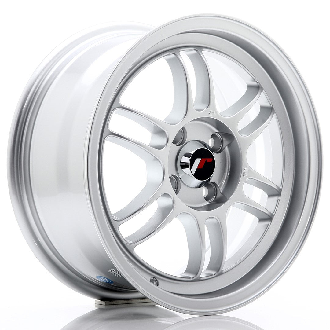 Llanta Japan Racing JR-7 15x7" 4x100 ET38 plata
