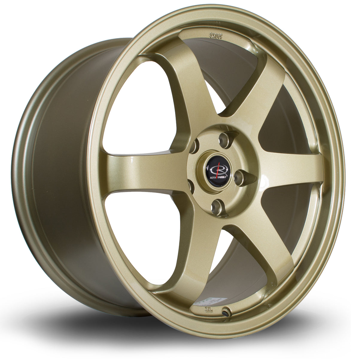 Llanta Rota Grid 18x9" 5x114.3 ET44 dorado
