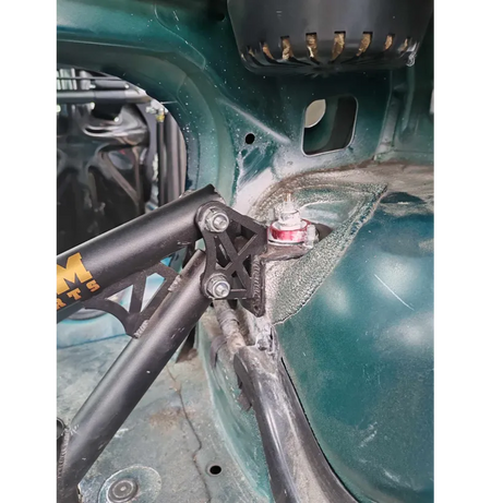 Barra X-brace trasera de 6 puntos BMW E46