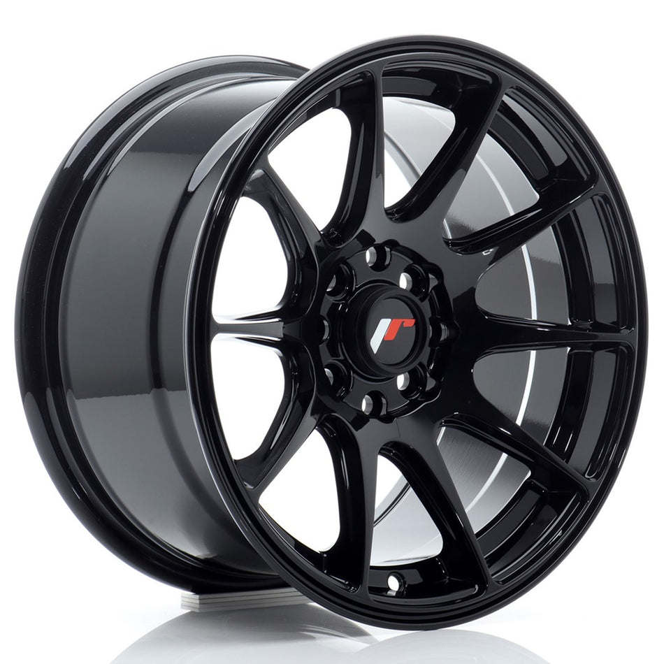 Japan Racing JR-11 15x8" 4x100/114.3 ET25, Gloss Black