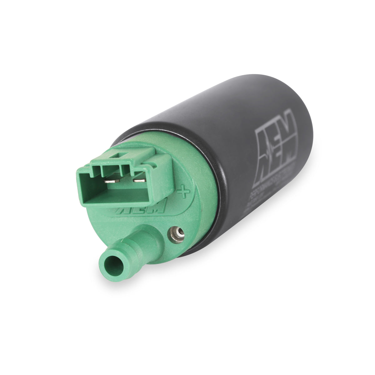 Bomba de gasolina AEM 400 l/h compacta para E85, salida doble