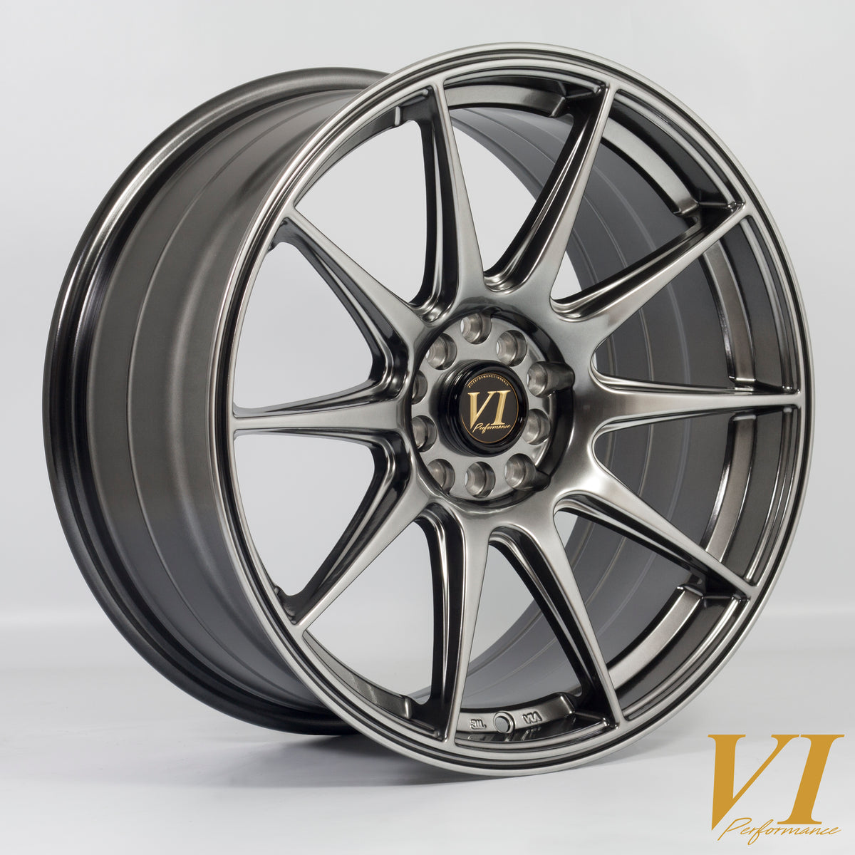 Llanta Rota BDR 18x8,75" 5x100/5x114.3 ET30 negro hyper