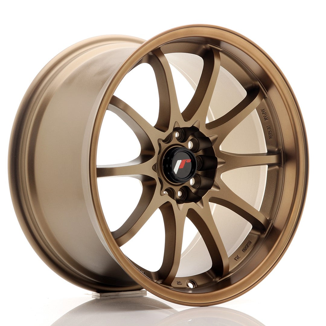 Llanta Japan Racing JR-5 18x9,5" 5x114.3 ET22 bronce anodizado oscuro