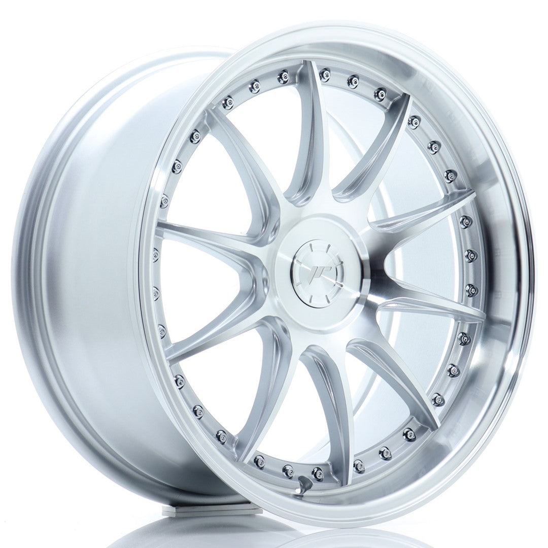 Llanta Japan Racing JR-41 18x8,5" 5 tornillos a medida ET15-35 plata