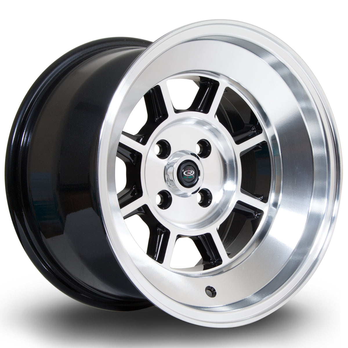 Llanta Rota BM8 15x9" 4x114.3 ET0 plata