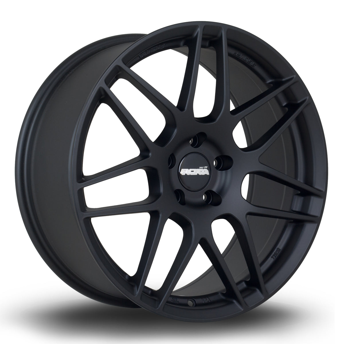 Llanta Rota FF01 19x8,5" 5x112 ET45 negro mate