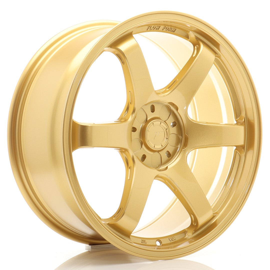 Llanta Japan Racing SL-03 Super Light 19x8" 5 tornillos a medida ET20-35 dorado