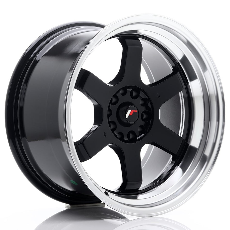 Japan Racing JR-12 18x10" 5x114.3/120 ET0, Gloss Black