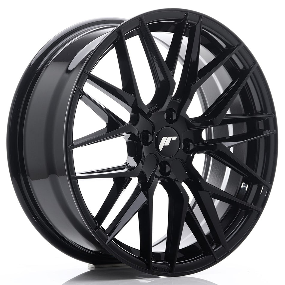 Japan Racing JR-28 18x7.5" 4x108 ET20, Gloss Black