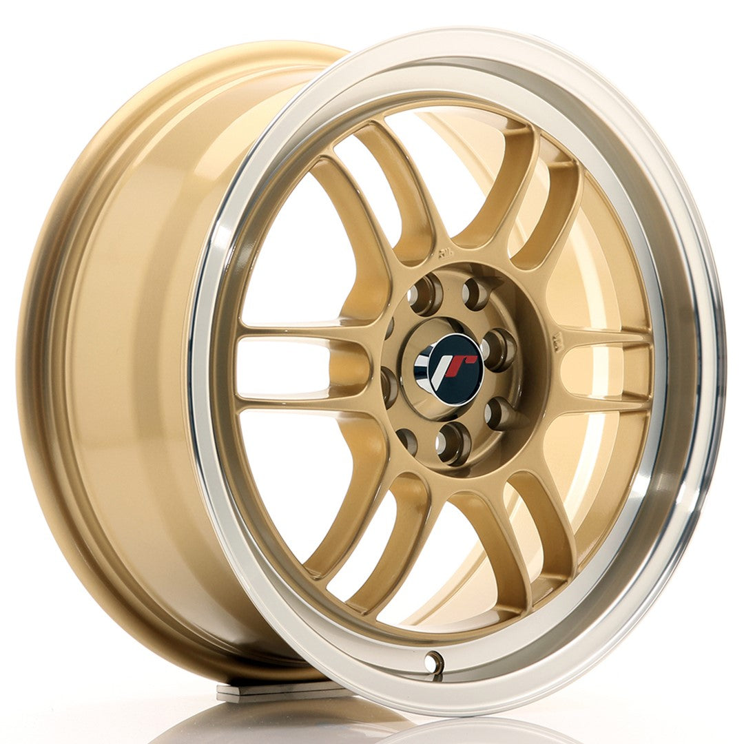 Llanta Japan Racing JR-7 16x7" 4x100/4x114.3 ET38 dorado