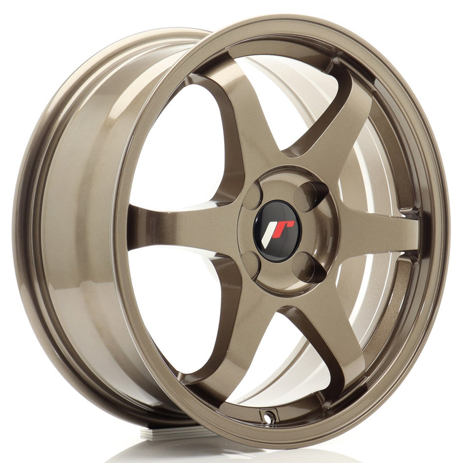 Japan Racing JR-3 17x7" (4 hole custom PCD) ET20-42, Bronze
