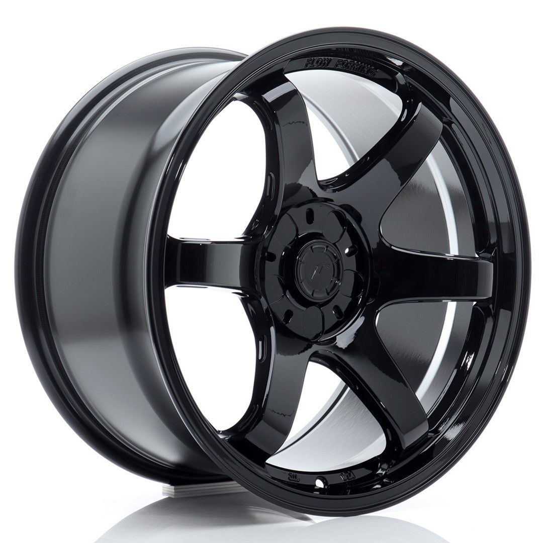 Llanta Japan Racing SL-03 Super Light 18x9,5" 5 tornillos a medida ET20-38 negro brillo