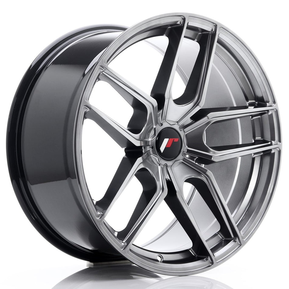 Japan Racing JR-25 Extreme Concave 19x9.5" (5 hole custom PCD) ET20-40, Hyper Black