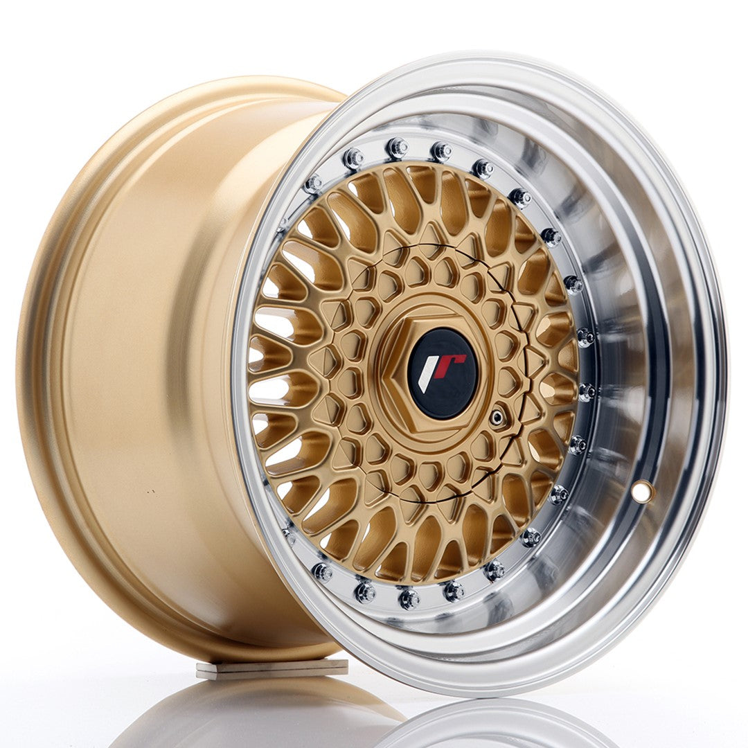 Llanta Japan Racing JR-9 15x9" 4x100/4x108 ET10 dorado