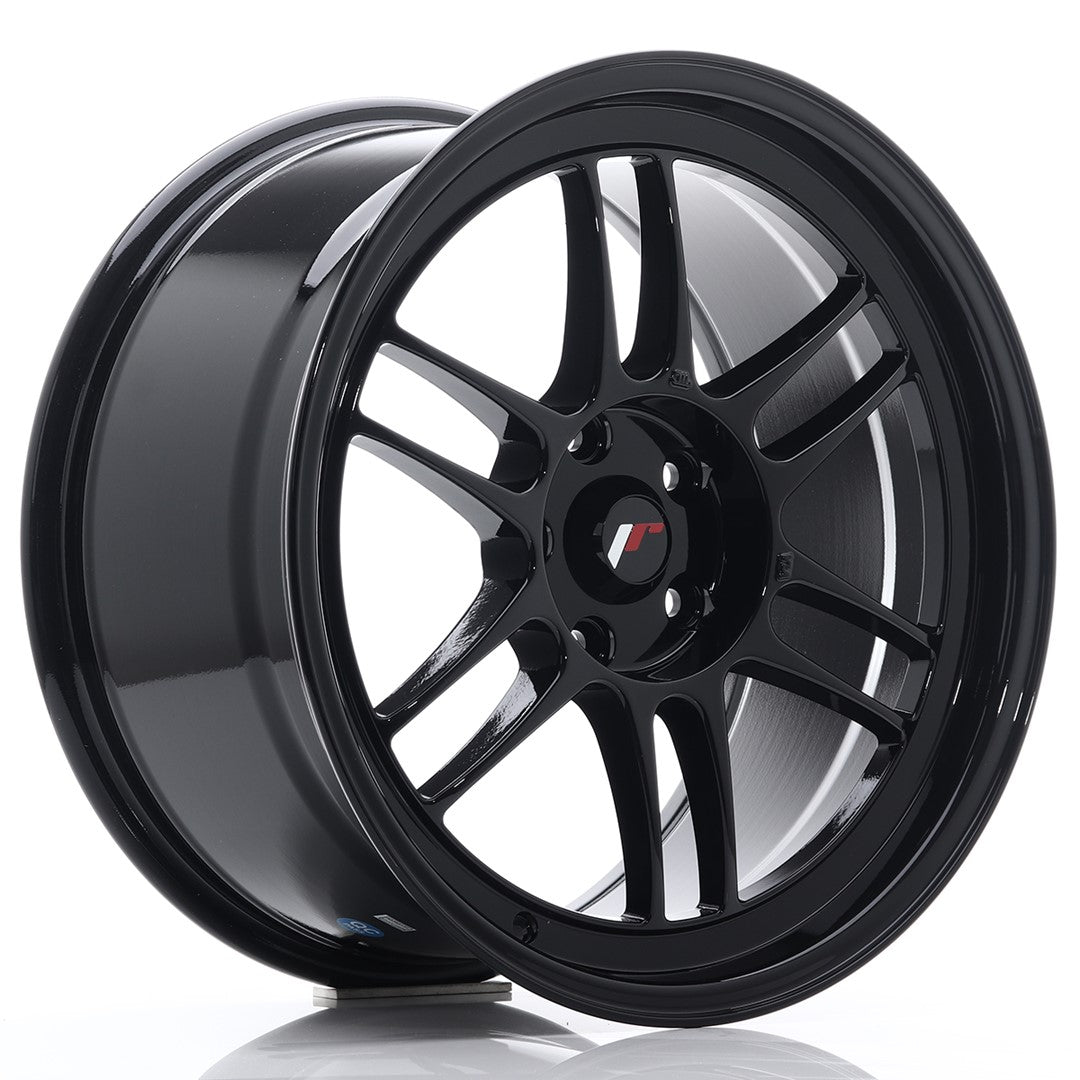 Llanta Japan Racing JR-7 18x9" 5x114.3 ET35 negro mate