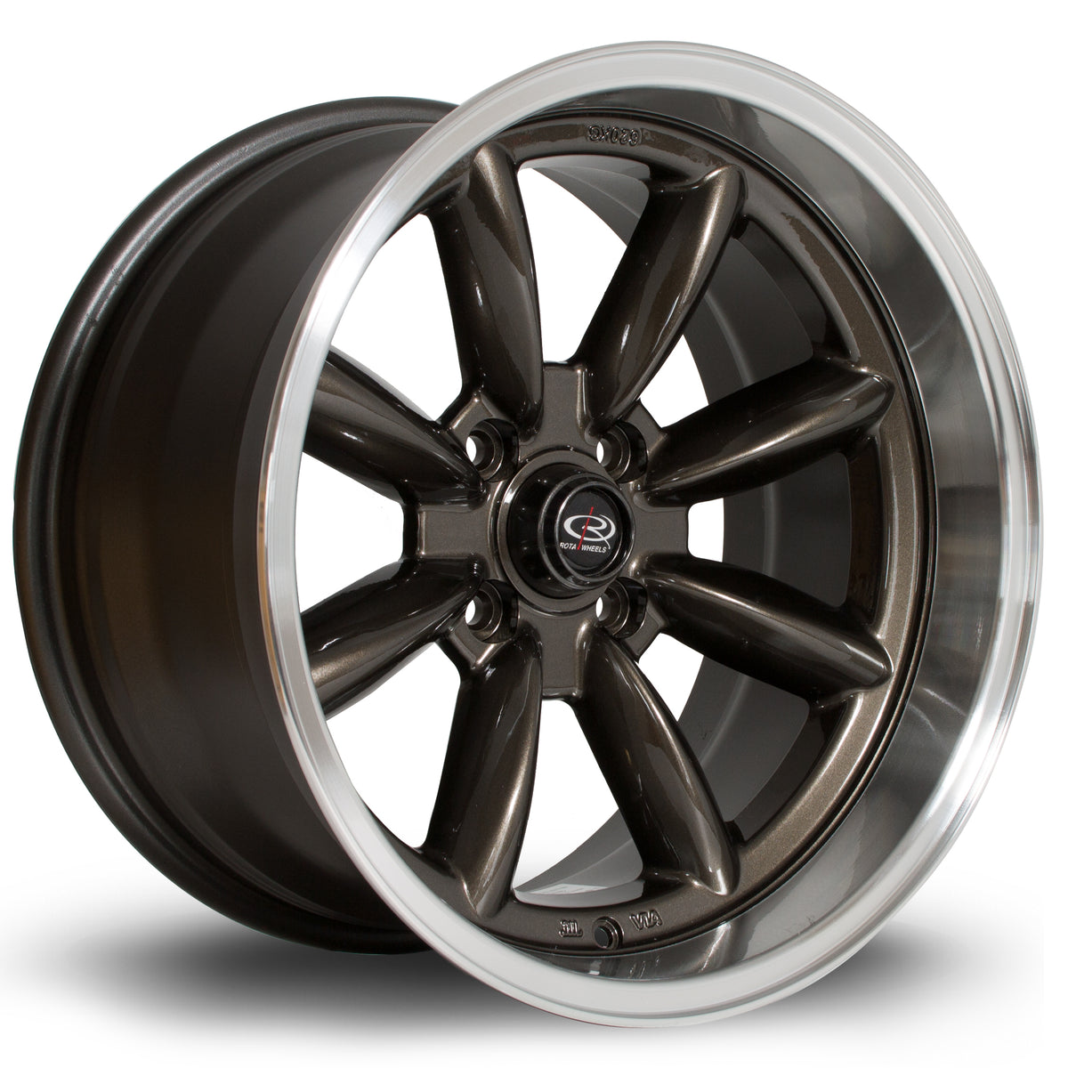 Llanta Rota RB-X 17x9" 4x114.3 ET-13 gunmetal