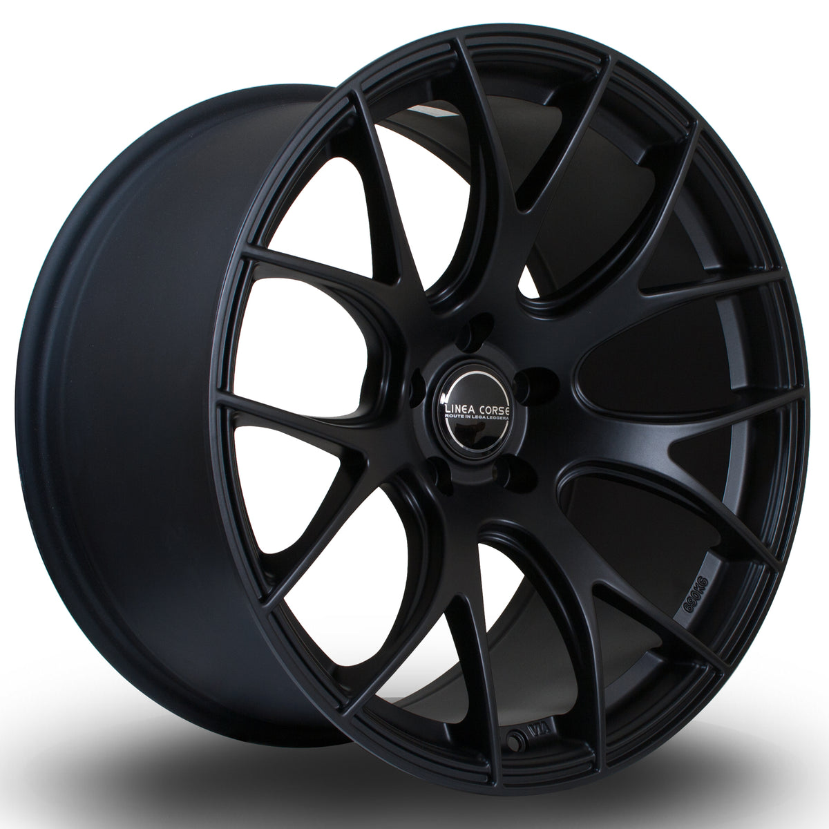 Llanta Rota LC818 19x10" 5x112 ET25 negro mate