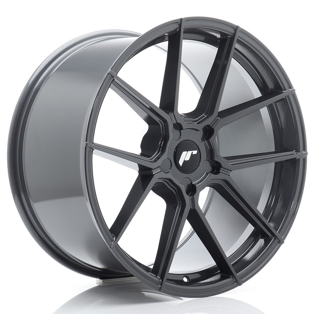 Llanta Japan Racing JR-30 Extreme Concave 20x11" 5 tornillos a medida ET20-30 gris hyper
