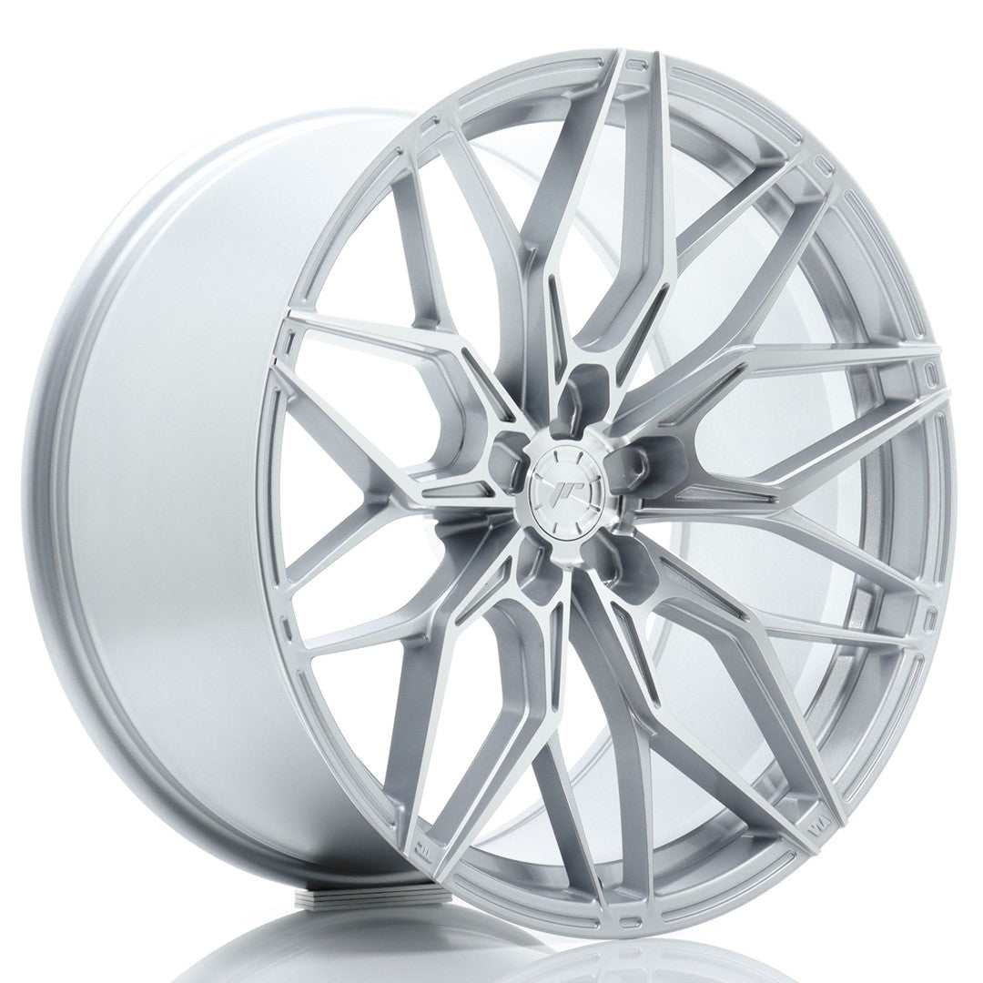 Llanta Japan Racing JR-46 20x10,5" 5 tornillos a medida ET15-35 plata