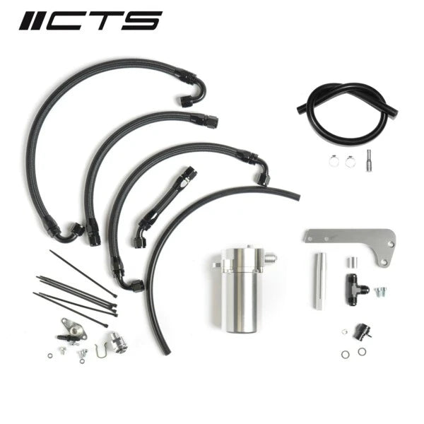 Tapa de respiradero de aluminio CTS Turbo Golf R Mk6, TTS 8J y A3 8P